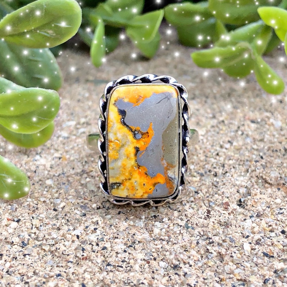 Bumblebee Jasper Ring